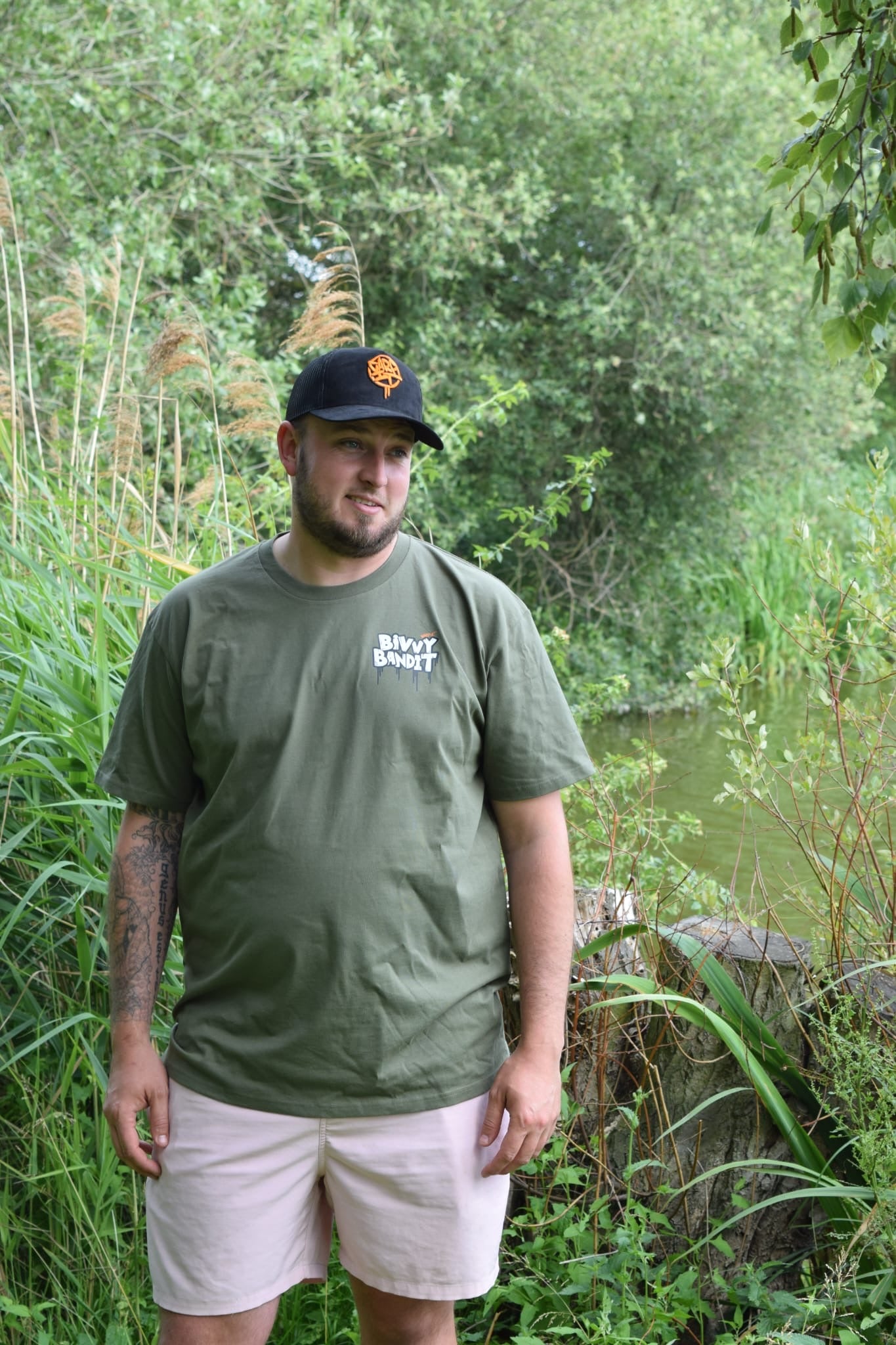 Bivvy Bandit (Green) T-shirt