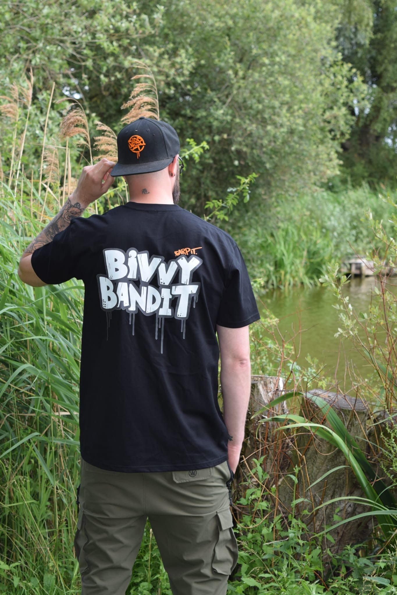 Bivvy Bandit (Black) T-shirt