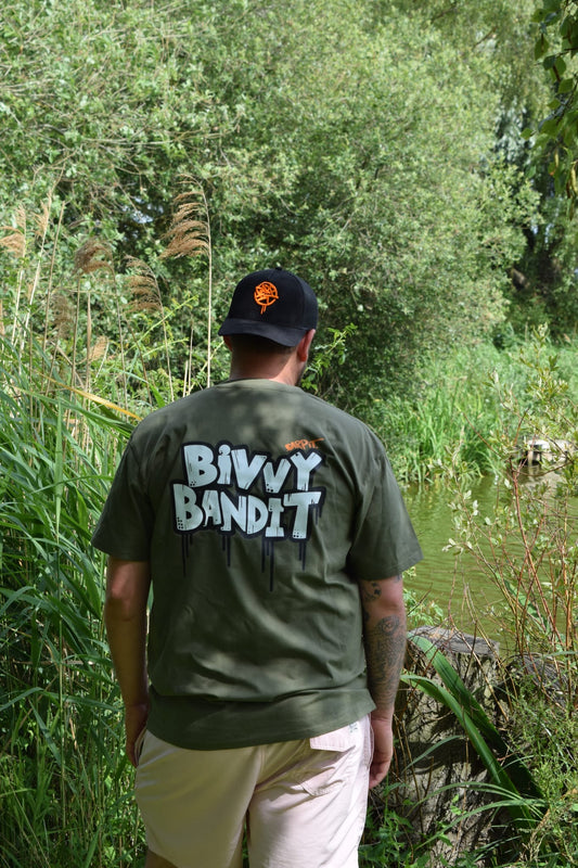 Bivvy Bandit (Green) T-shirt