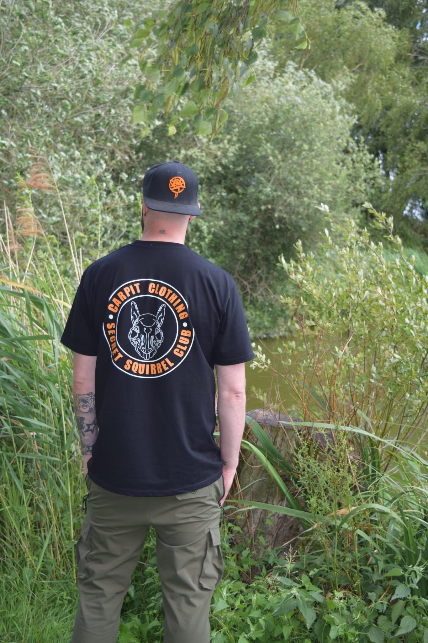 The Secret Squirrel Club (Orange) T-shirt
