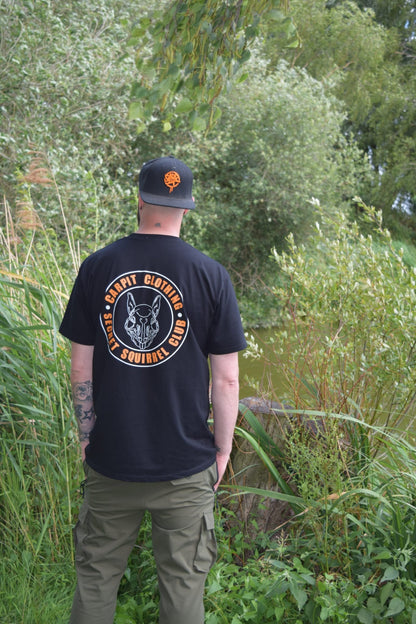 The Secret Squirrel Club (Orange) T-shirt